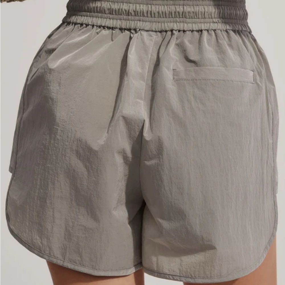 Varley Gray Athletic Shorts - Picture 3 of 5